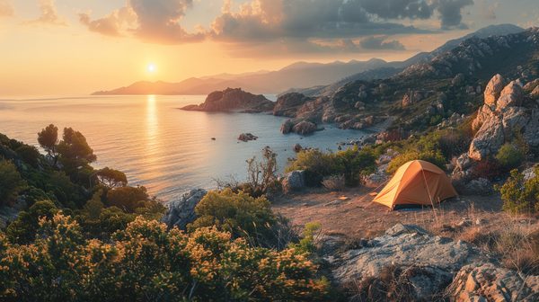 Découvrir les meilleurs spots de camping en Corse