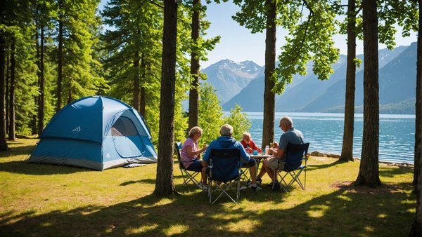 Vacances en famille au camping lac du bourget