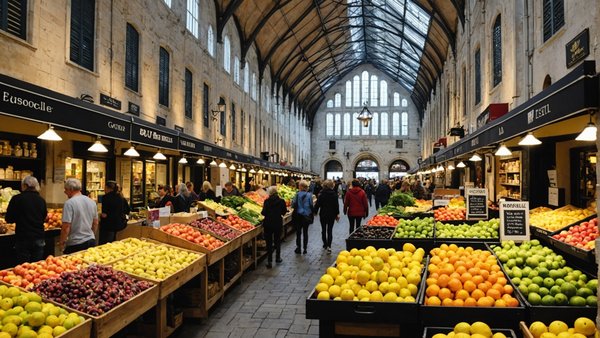 Explorez le charme du marché la rochelle avec central hostel